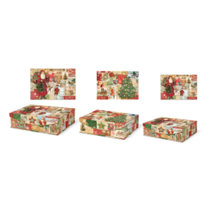 Christmas Victoriana Rectangle Flap Box Set Product